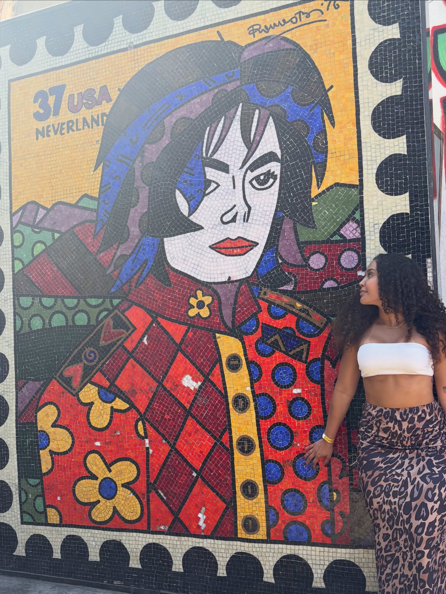 Laje do Michael Jackson na Favela Santa Marta